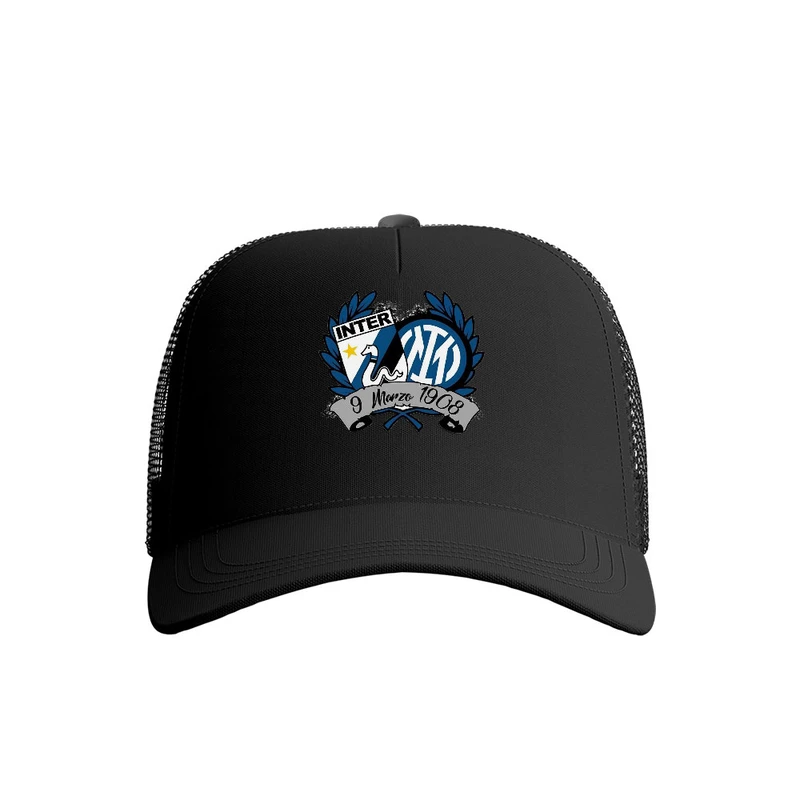 کلاه کپ پاد آفرین مدل فوتبالی اینتر میلان کد 704