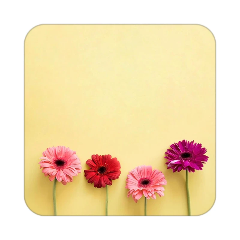 زیر لیوانی کاکتی طرح گل مدل mp17685