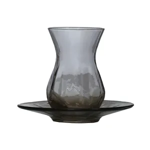 ست فنجان و نعلبکی 12 پارچه لاو مدل ALYAS1-BROWN-L