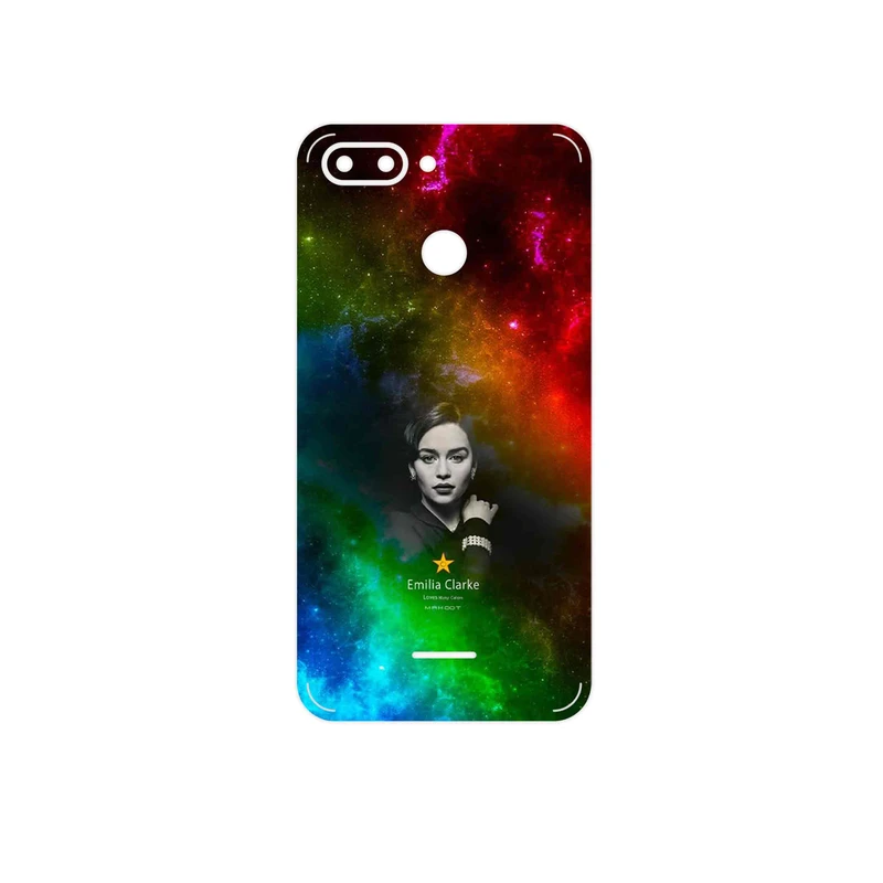 برچسب پوششی ماهوت مدل emilia clarke مناسب برای گوشی موبایل شیائومی Redmi 6