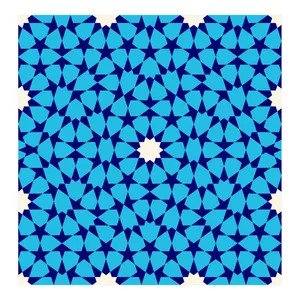 کاشی گلاک مدل اسلیمی طرح سنتی ایرانی کد TT129