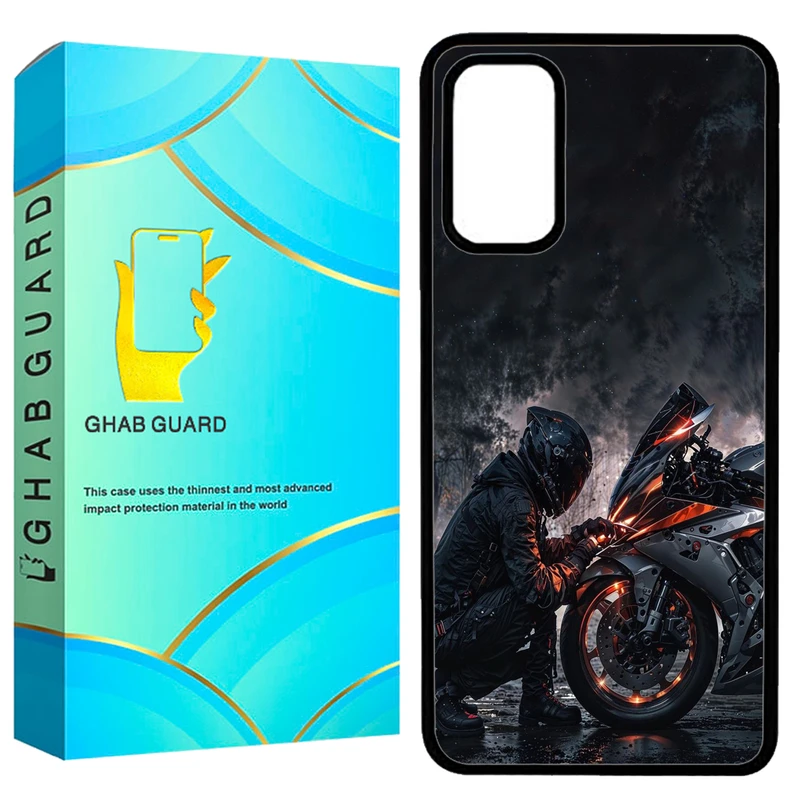 کاور قاب گارد طرح موتور سوار مدل GA13G مناسب برای گوشی موبایل سامسونگ  Galaxy A13 4G / Galaxy A32 5G