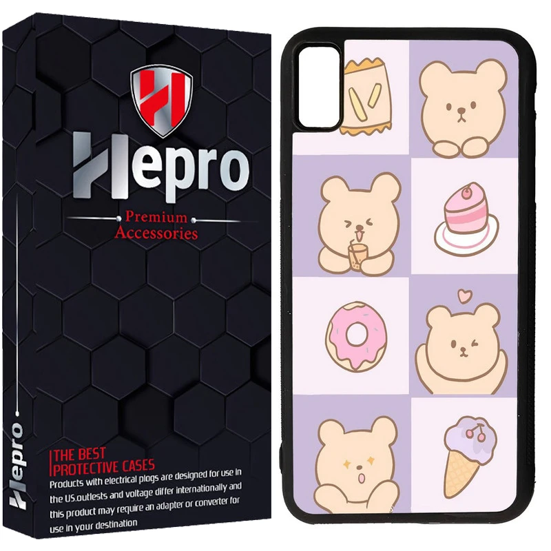 کاور هپرو طرح فانتزی مدل TPU مناسب برای گوشی موبایل اپل IPHONE X / XS