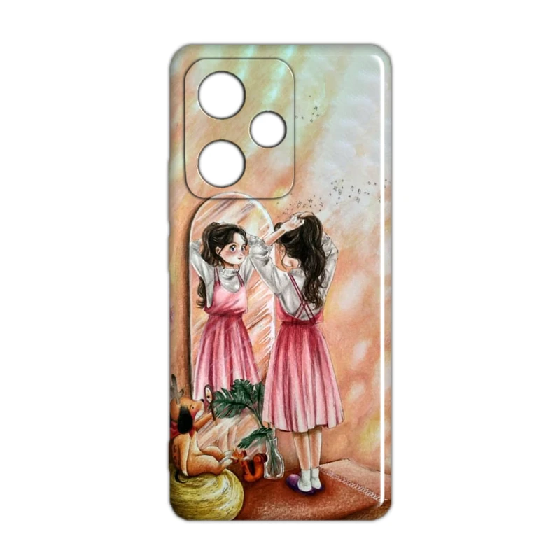 کاور مدل دخترانه کد 232 مناسب برای گوشی موبایل شیائومی Redmi 13