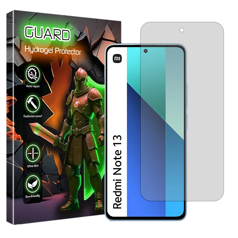 محافظ صفحه نمایش شفاف گارد مدل Tough مناسب برای گوشی موبایل شیائومی Redmi Note 13 4G