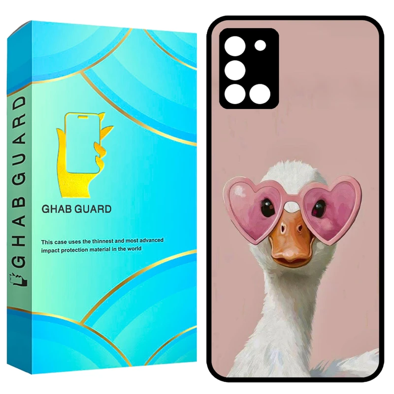 کاور قاب گارد طرح اردک مدل GCHPA31 مناسب برای گوشی موبایل سامسونگ Galaxy A31