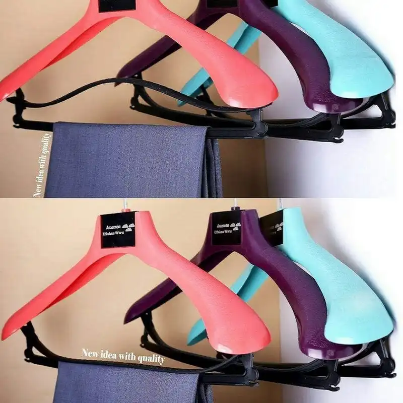 چوب لباسی مدل اپُل دار بسته 8 عددی