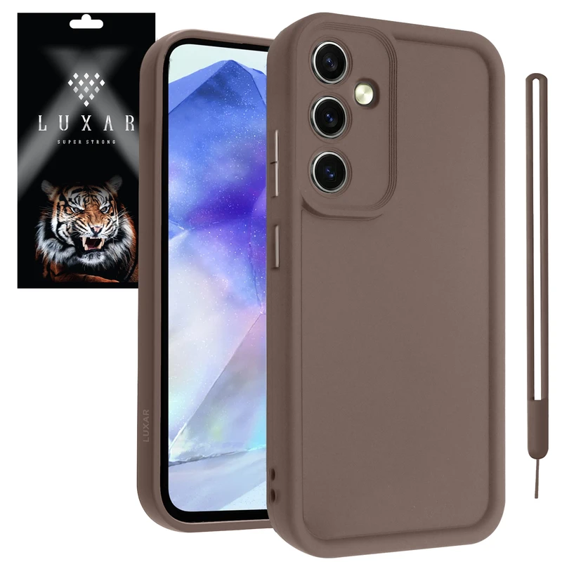کاور لوکسار مدل A55 -Puffer band طرح بند دار مناسب برای گوشی موبایل سامسونگ Galaxy A55 