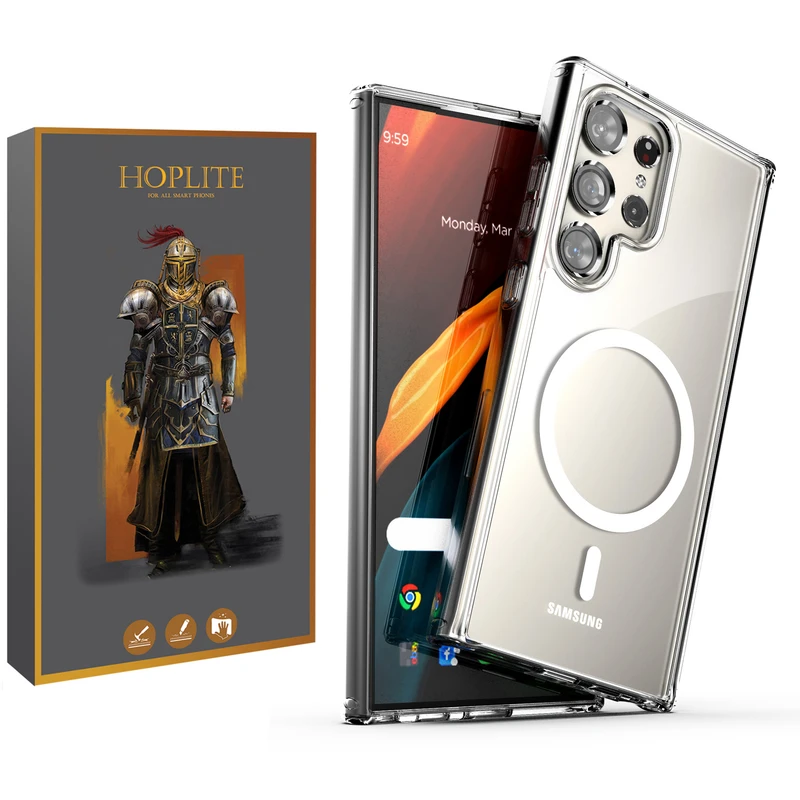 کاور هاپلایت مدل MagSafe Clear HL مناسب برای گوشی موبایل سامسونگ Galaxy S25 Ultra