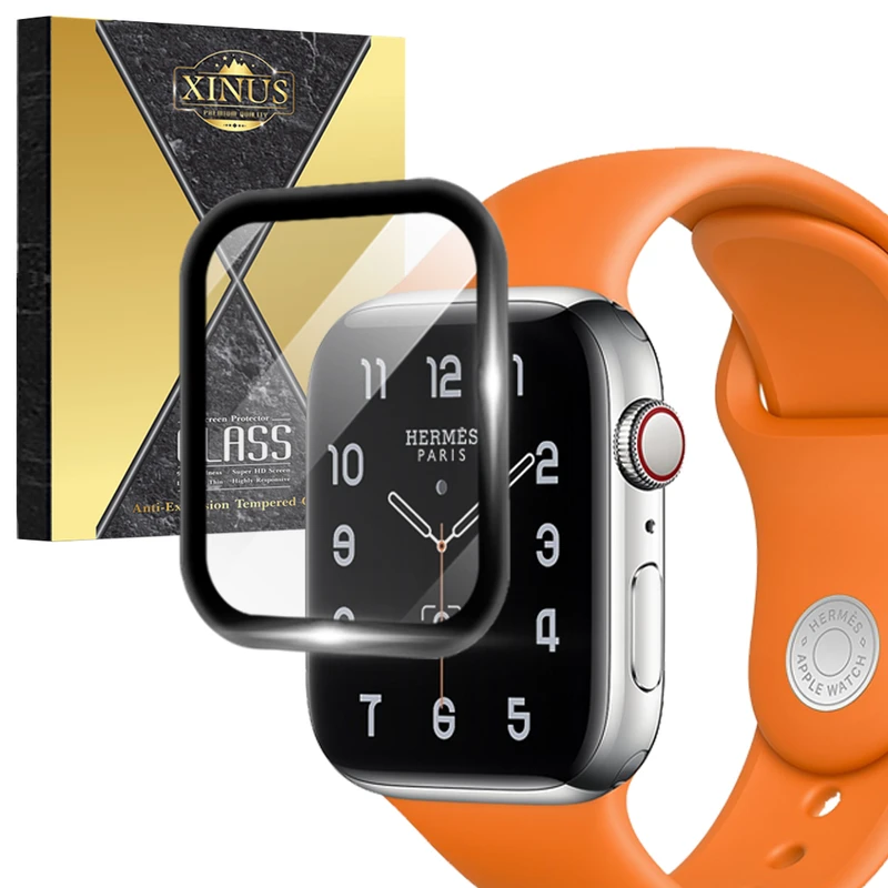 محافظ صفحه نمایش ژینوس مدل XWPM مناسب برای اپل واچ Watch SE 3 40mm  