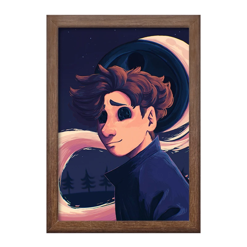 تابلو خندالو طرح اضافی کورالاین Coraline  کد 20788