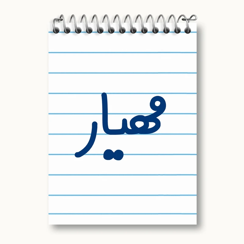 دفتر یادداشت 50 برگ خندالو مدل مهیار کد 8273