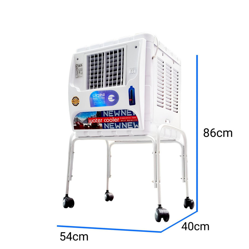 کولر آبی 2800 مدل کاور دار الکتروژن همراه با پایه