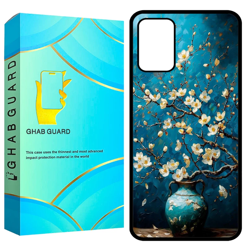 کاور قاب گارد طرح گلدان مدل GCHPA324 مناسب برای گوشی موبایل سامسونگ Galaxy A32 4G