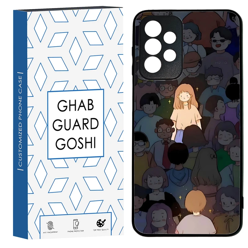 کاور قاب گارد گوشی طرح ست دخترانه کد TPU-061 مناسب برای گوشی موبایل سامسونگ Galaxy A73