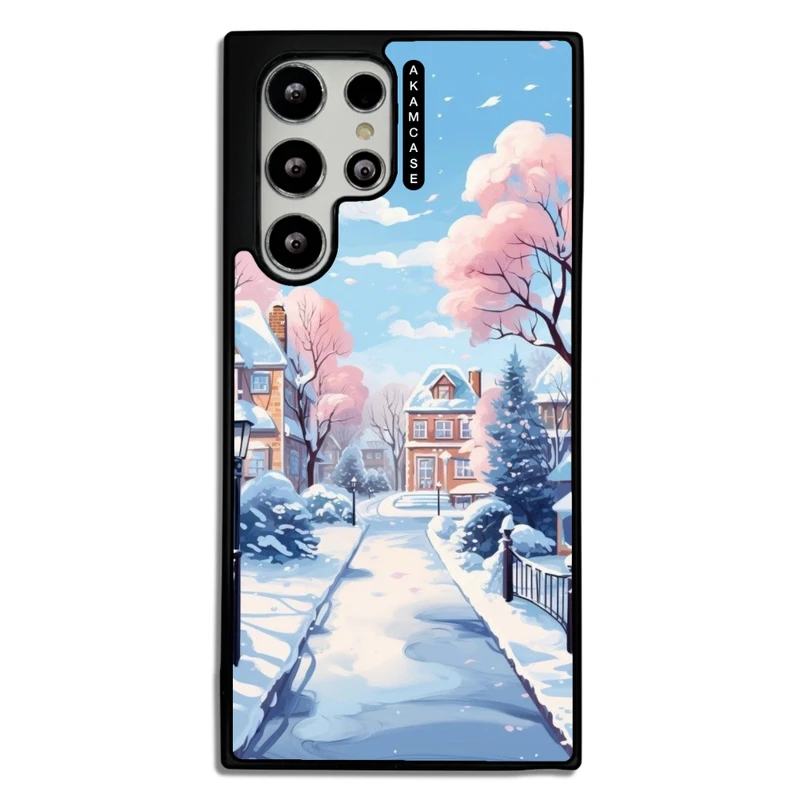 کاور آکام مدل AMC-WSGS22U-WINTER-9 مناسب برای گوشی موبایل سامسونگ Galaxy S22 Ultra