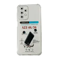 کاور مدل ژله ای کپسول دار مناسب برای گوشی موبایل سامسونگ Galaxy A23