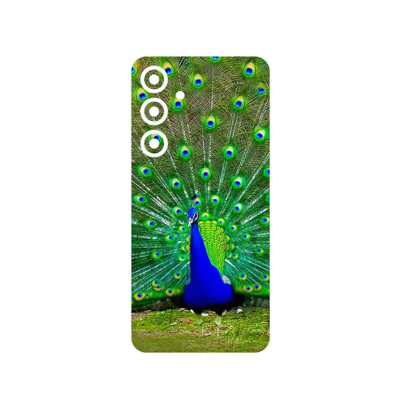 برچسب پوششی ماهوت مدل Peacock مناسب برای گوشی موبایل سامسونگ Galaxy S24 FE