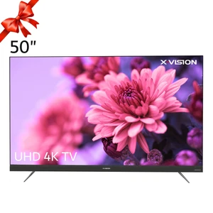 تلویزیون ال ای دی هوشمند ایکس ویژن مدل 50XTU835 سایز 50 اینچ به همراه اشتراک یکساله فیلیمو