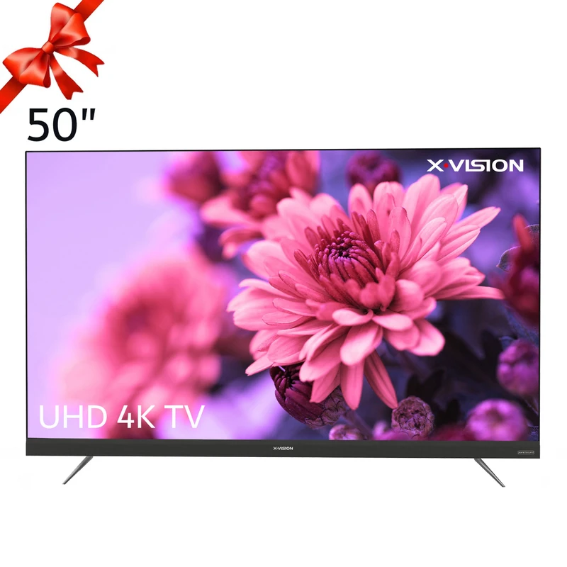 تلویزیون ال ای دی هوشمند ایکس ویژن مدل 50XTU835 سایز 50 اینچ به همراه اشتراک یکساله فیلیمو