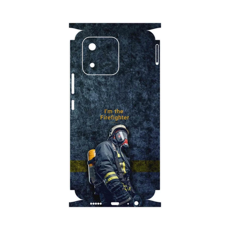 برچسب پوششی ماهوت مدل Firefighter-FullSkin مناسب برای گوشی موبایل آنر X5