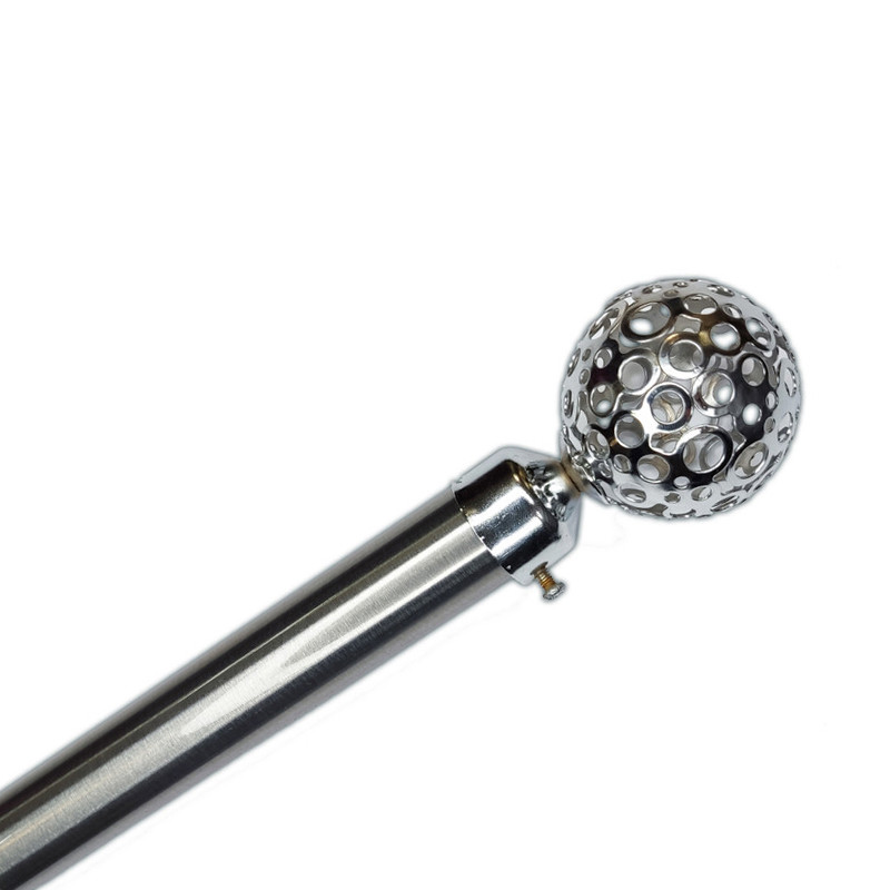 چوب پرده مدل پانچ المپیک استیل طول 160سانتی متر