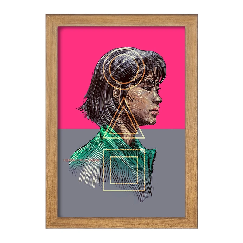 تابلو خندالو مدل کانگ سه بیوک  Squid Game  کد 10809