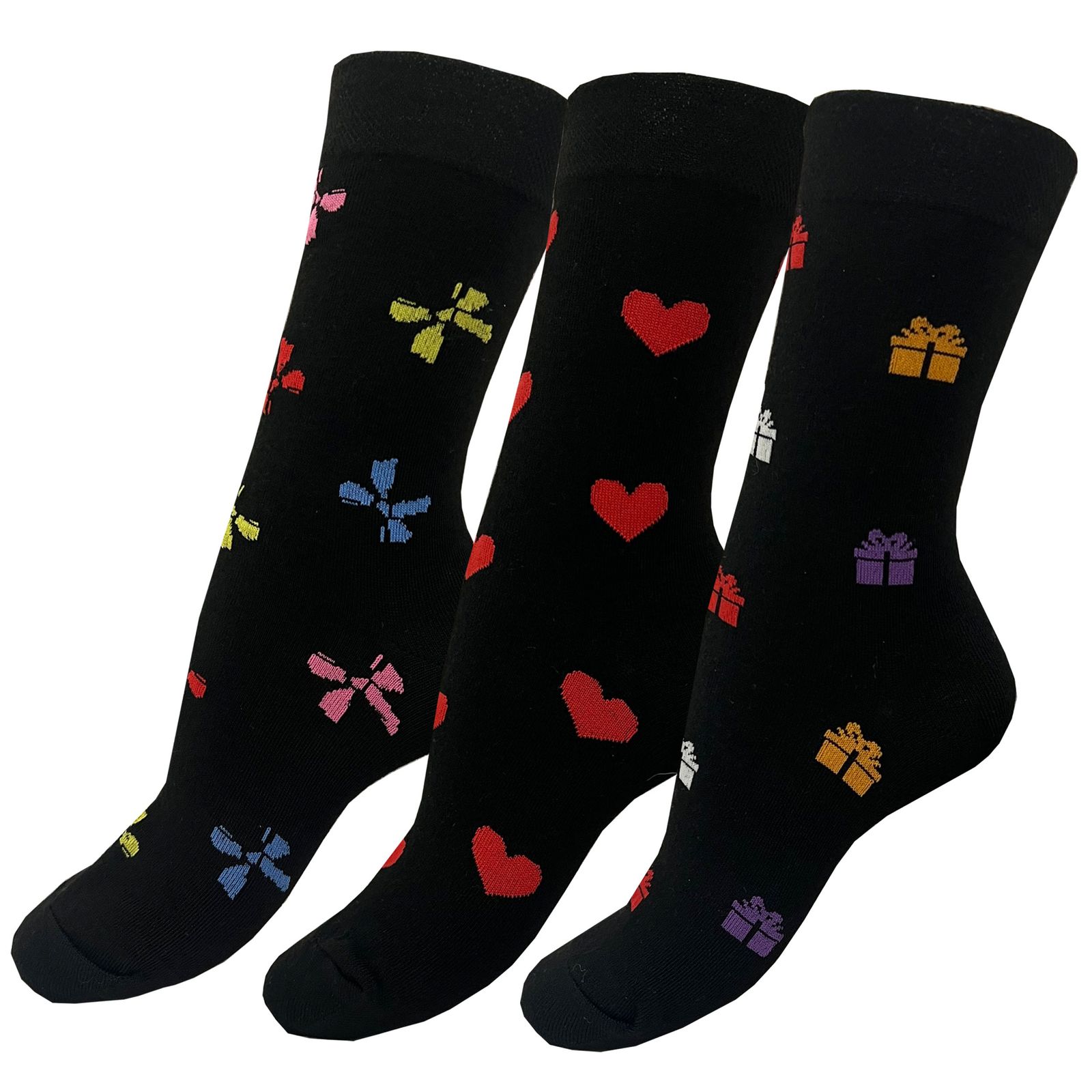 جوراب زنانه پالوته مدل PLT-FGPH مجموعه 3 عددی -  - 1