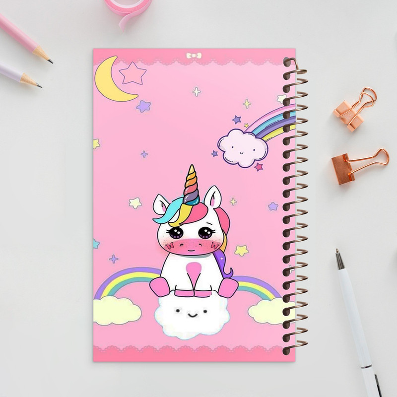 دفتر رنگ آمیزی مشایخ طرح یونیکورن کد R2