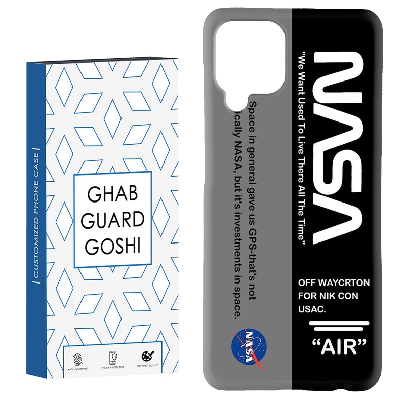 کاور قاب گارد گوشی طرح ناسا کد Dimo-941 مناسب برای گوشی موبایل سامسونگ Galaxy A12 / Galaxy M12