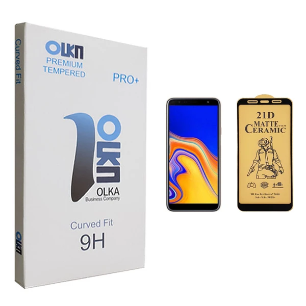 محافظ صفحه نمایش سرامیکی الکا مدل +PRO مناسب برای گوشی موبایل سامسونگ Galaxy J4 Plus