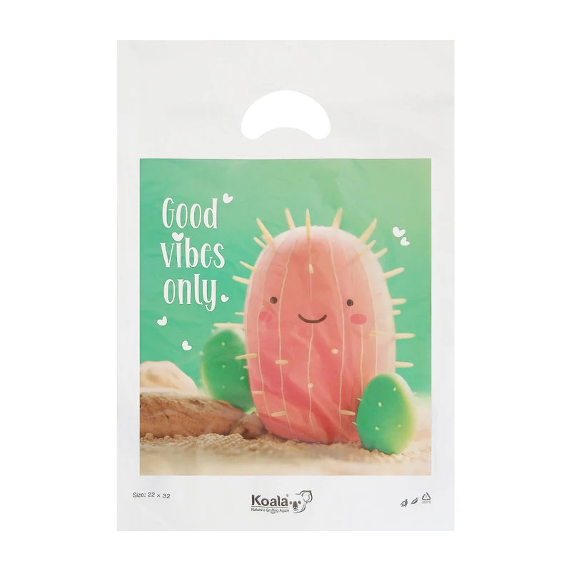 کیسه خرید کوالا مدل 32-Minimal-22 بسته 100 عددی