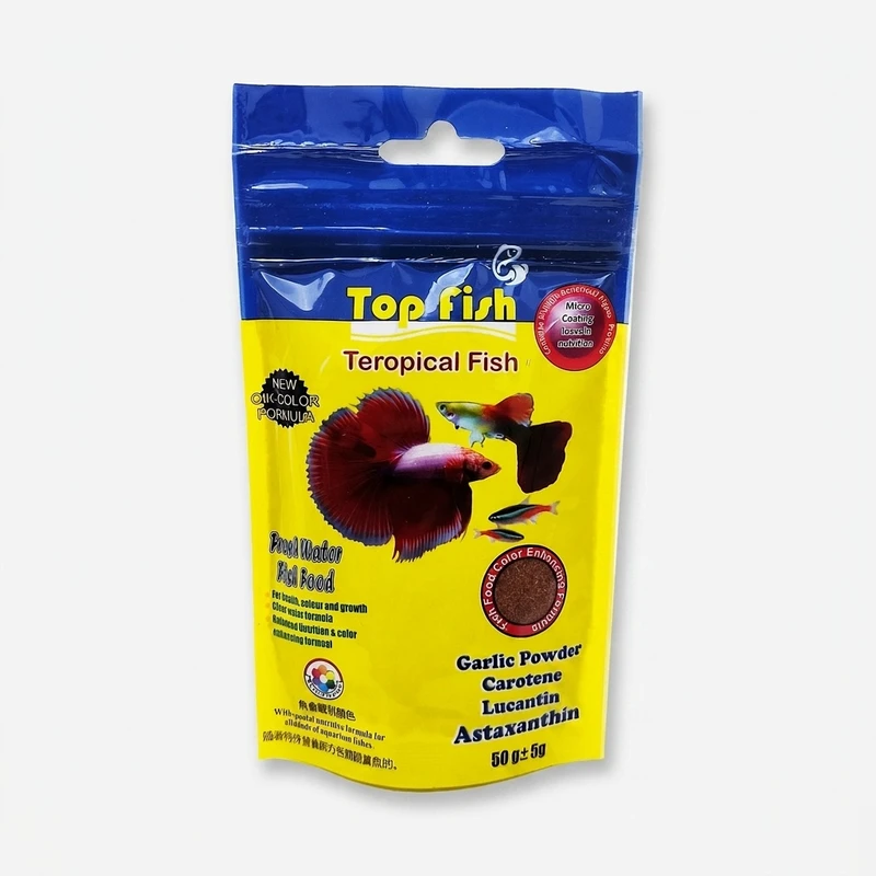 غذا ماهی تاپ فیش مدل Tropical کد T003 وزن 50 گرم