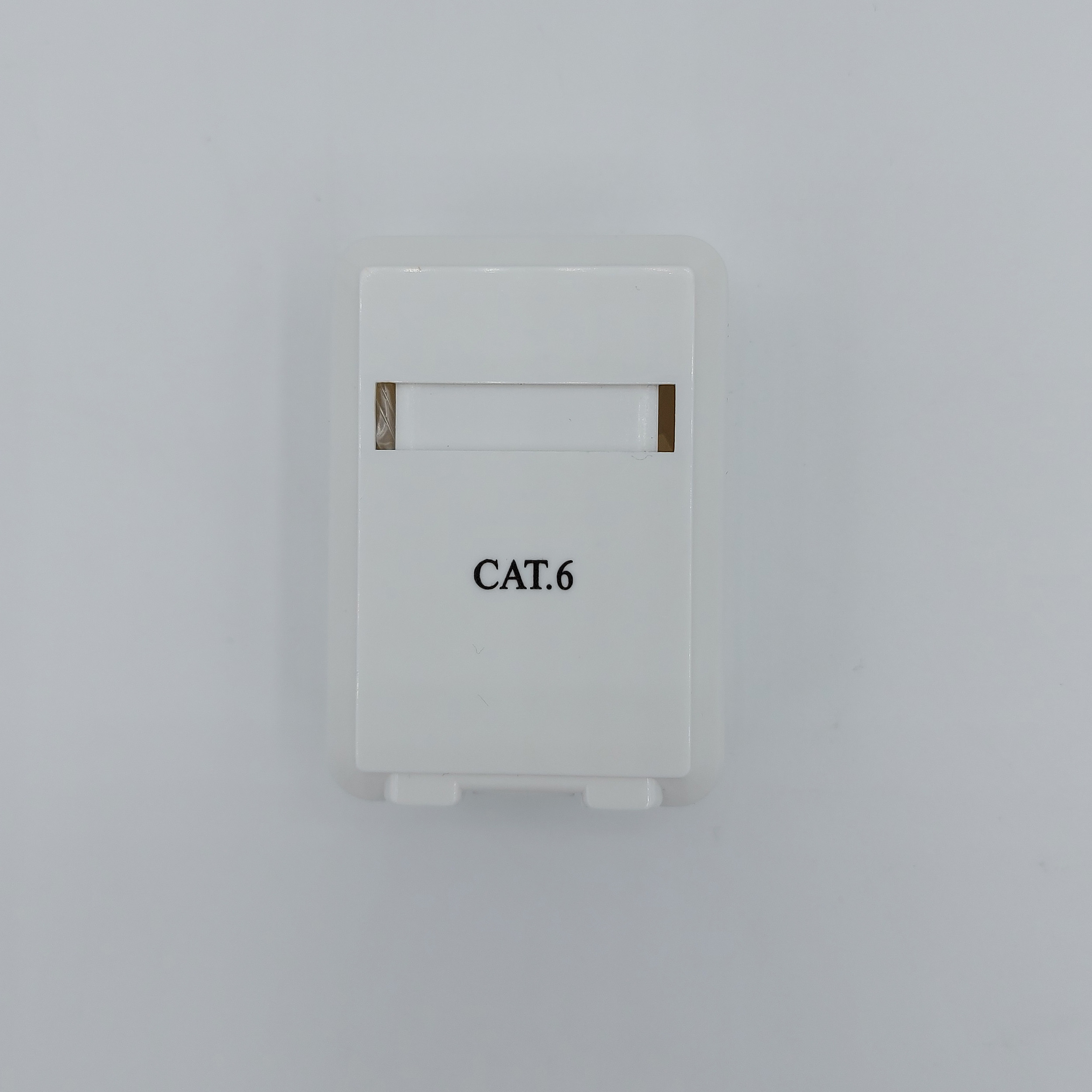 باکس کیستون شبکه  CAT6 مدل شاتردار بسته 10 عددی