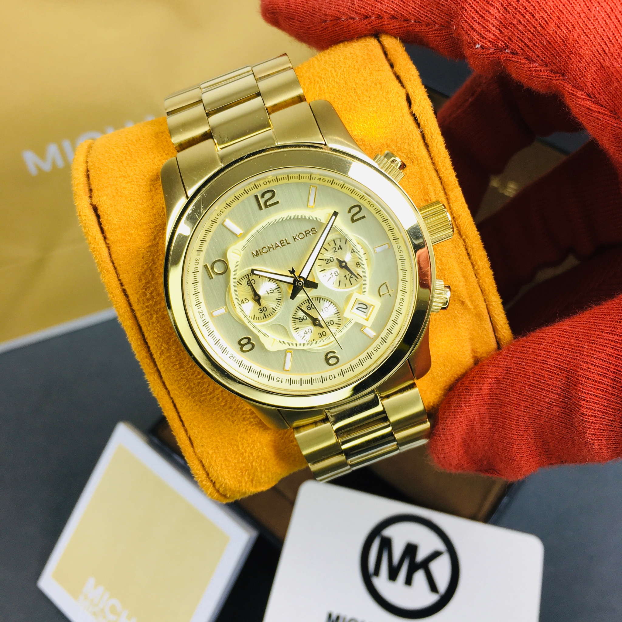 ساعت مچی عقربه‌ای مردانه مایکل کورس مدل کرنوگراف MK-8077 -  - 7