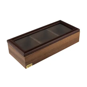 باکس نظم دهنده اس دی تی  مدل چوبی 3 خانه کد 056