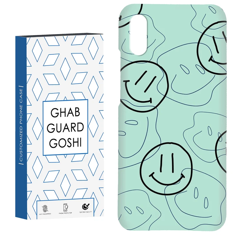 کاور قاب گارد گوشی طرح خوشحال کد Dimo-245 مناسب برای گوشی موبایل شیائومی Redmi 9A / 9i