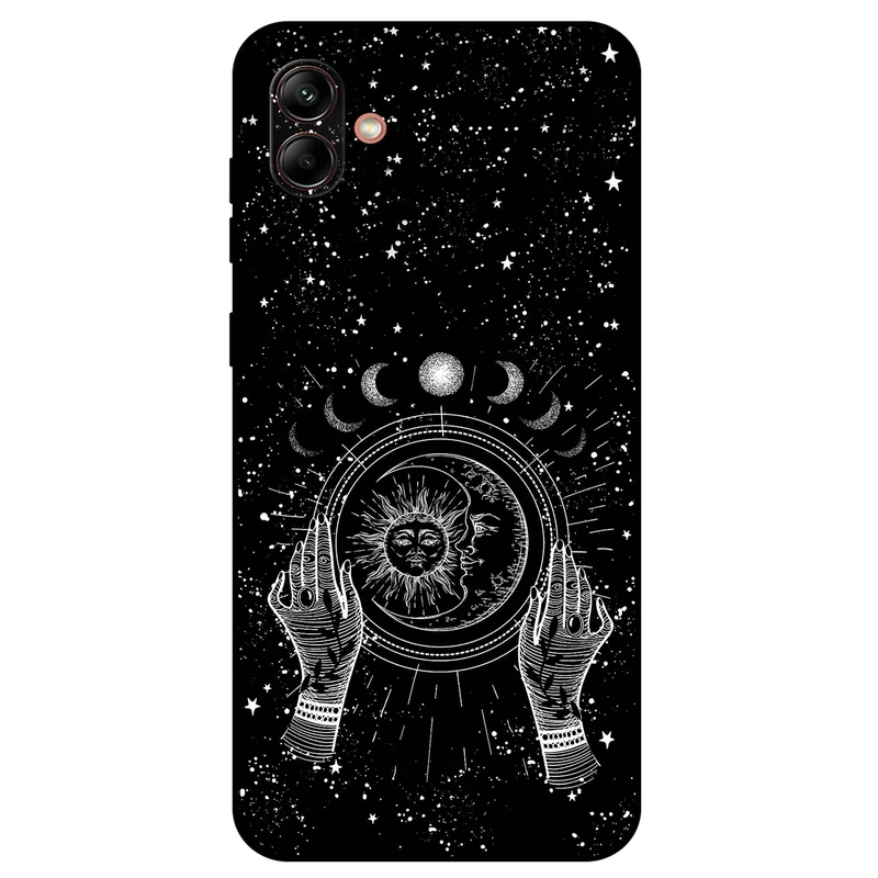 کاور مگافون طرح ماه و خورشید مدل 1892 مناسب برای گوشی موبایل سامسونگ Galaxy A04 4G  