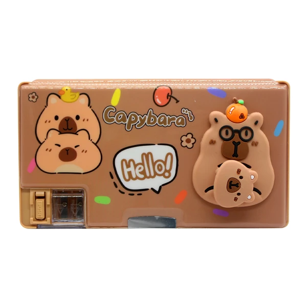 جامدادی مدل کتابی اسپینری کد 568.9 طرح کاپی بارا