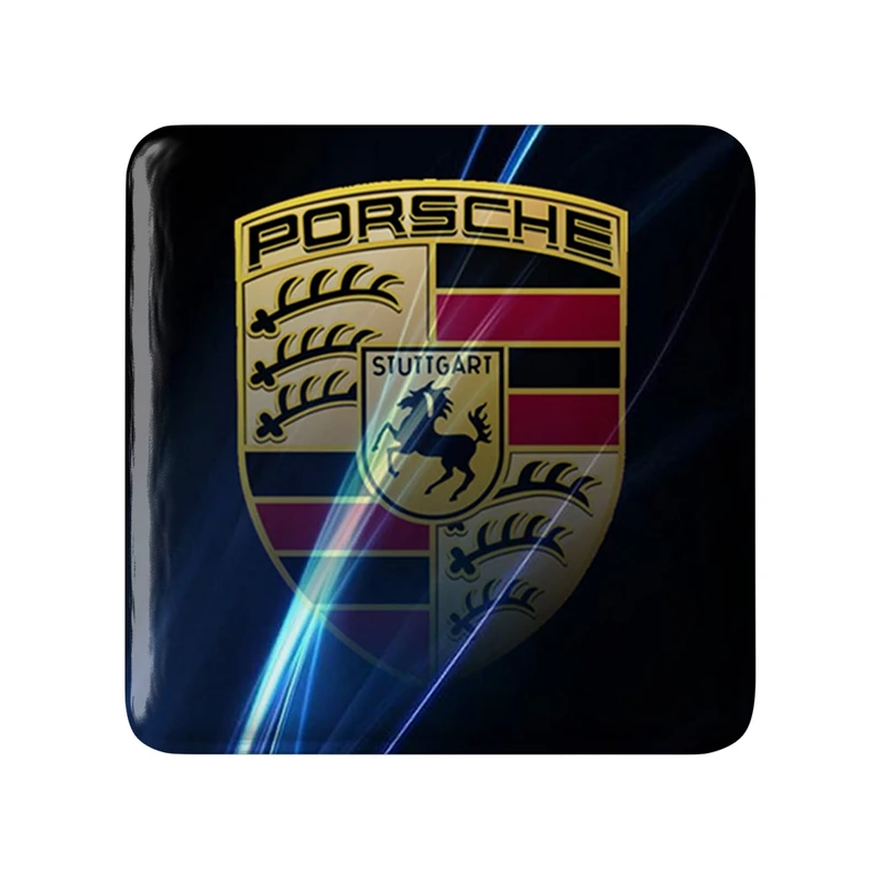مگنت خندالو طرح پورشه Porsche مدل مربعی کد 30642