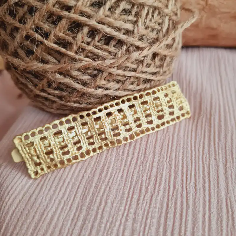 گیره مو زنانه مدل حصیر