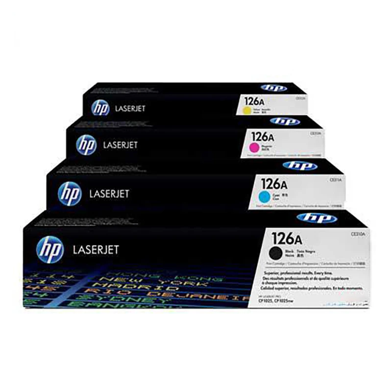 کارتریج تونر مدل 126A ظرفیت 1000 برگ چاپ بسته 4 عددی