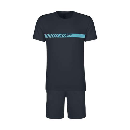 ست تی شرت و شلوارک ورزشی مردانه استارت مدل 2111125-59