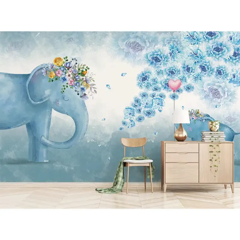 پوستر دیواری سه بعدی مدل فیل کد KA049