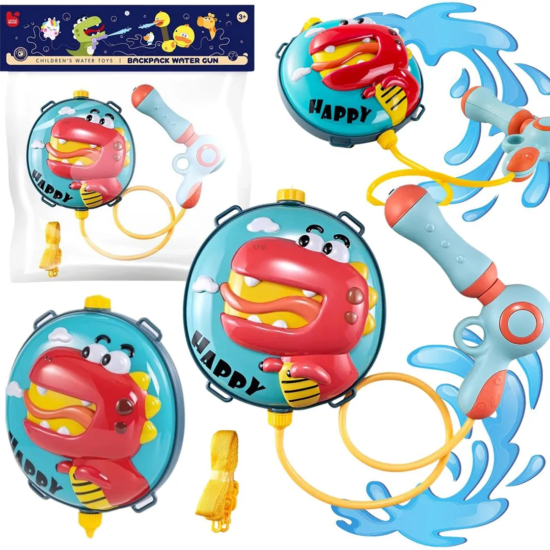 تفنگ آب پاش مدل دایناسور بسته 3 عددی