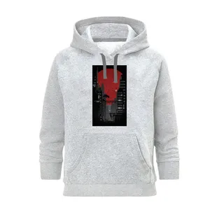 هودی زنانه مدل شهر قرمز کد SH25 رنگ طوسی