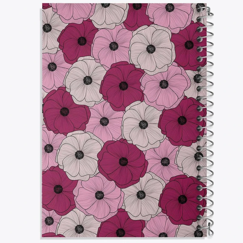 دفتر مشق 100 برگ خندالو طرح گل گلی کد 28995