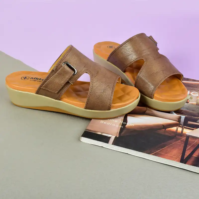 صندل زنانه نیکتا مدل طبی نهایت نرمی NCF.4049