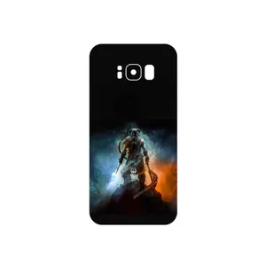 MAHOOT Skyrim Game Series Cover Sticker for Samsung Galaxy S8