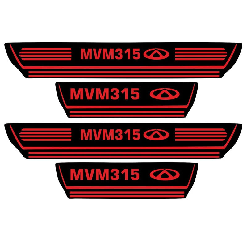  برچسب بدنه خودرو اسپرت غدیر مدل CH RE YA59 A54مناسب برایMVM315 بسته 4 عددی